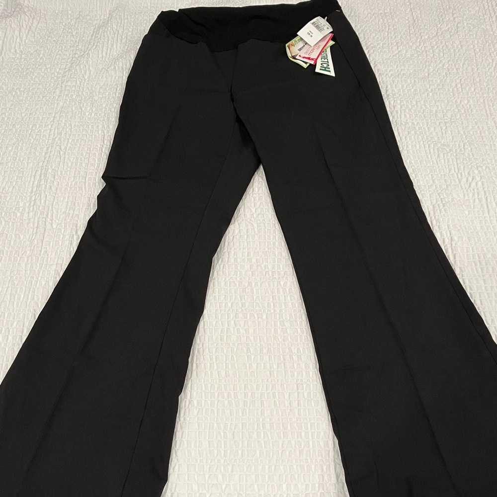 Motherhood Maternity Women's Black Flared Pants
